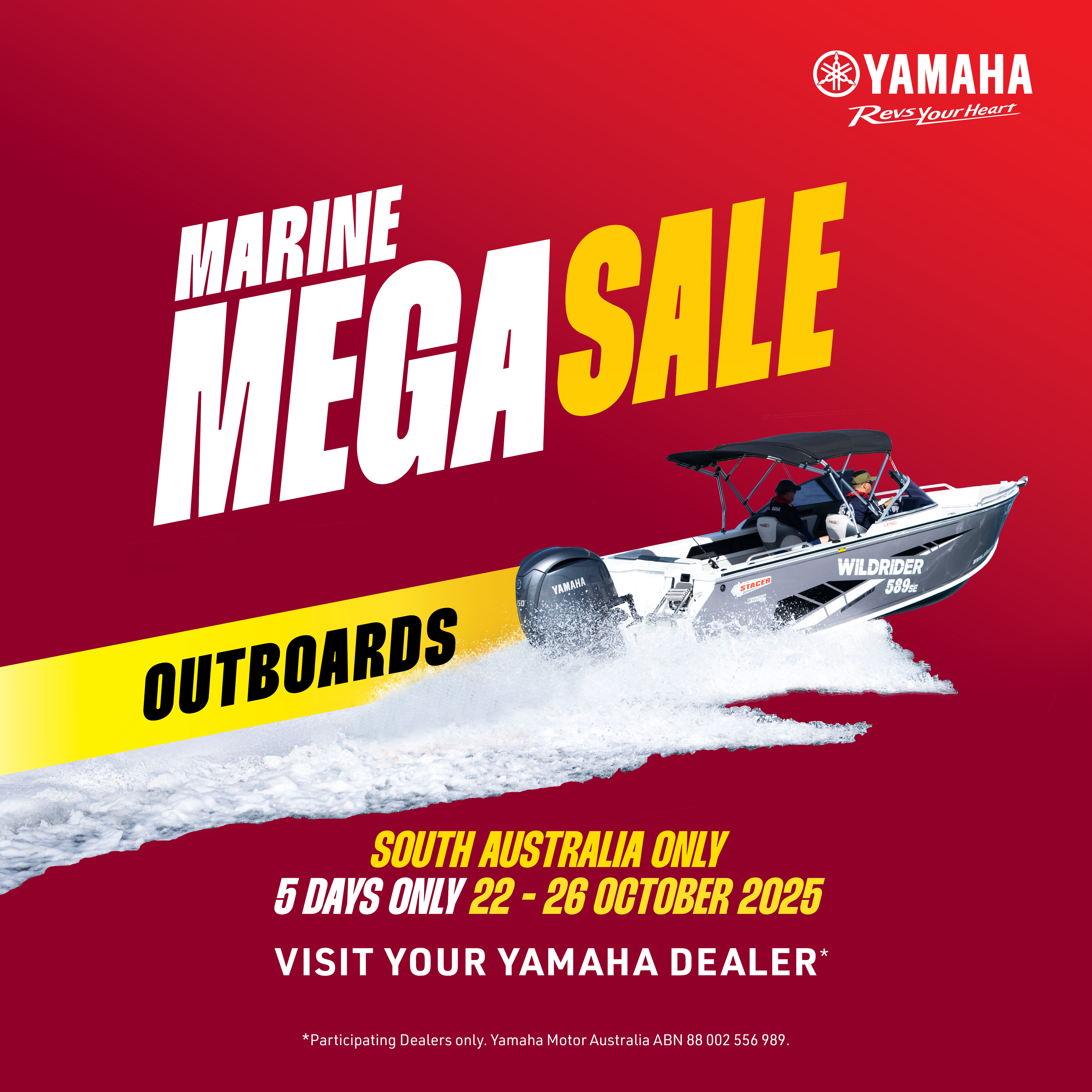 Massive Yamaha Mega Sale at Port Lincoln Boat Supplies